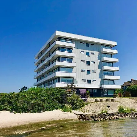 Haus-steinwarder-7-wohnung-strandbude-22 Daire *